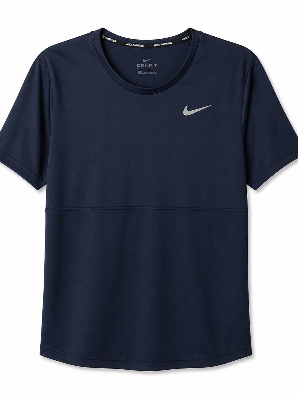 Nike,Dri-fit,Dark Blue,Women,Shot Sleeve Tee Shirt. Size- Large